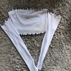 Forever 21 Off Shoulder Crop Top